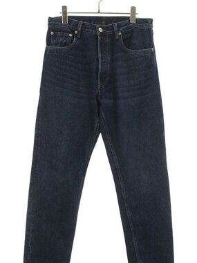 Prada Back Triangle Plate Vintage Denim Pants